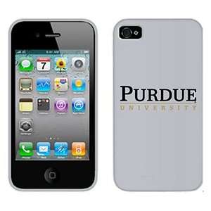  Purdue University on Verizon iPhone 4 Case by Coveroo  