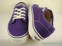 VANS 106 VULCANIZED PURPLE/WHITE SKATE MENS ALL SIZES  