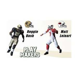  Gracelyn Reggie Bush and Matt Leinart Play Maker Figurines 