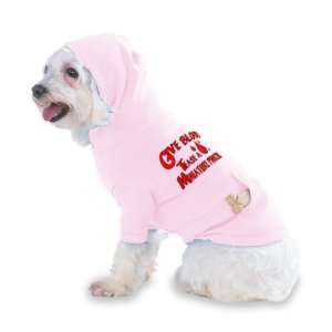  Blood Tease a Minature Pinscher Hooded (Hoody) T Shirt with pocket 