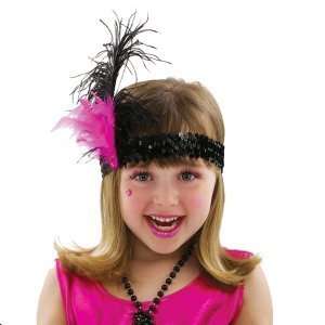  Pink Flapper Child Headband Accessory Toys & Games