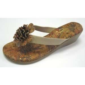  Island Slipper Coconut Crystal Flower TC700CYF (size9 