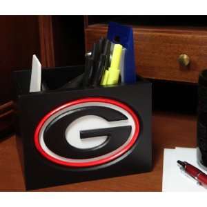 Fan Creations Georgia Bulldogs Desktop Organizer: Sports 