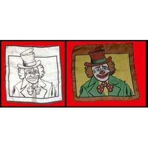  Transposition Silk   Clown   Magic Trick: Toys & Games