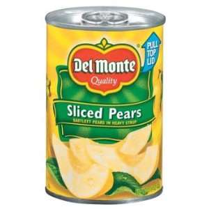 Del Monte Sliced Bartlett Pears in Heavy Syrup 15.25 oz:  