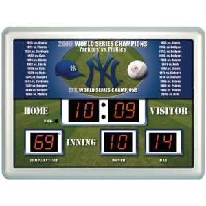  MLB Scoreboard Clock   DODGERS   MLB Accessories: Home 