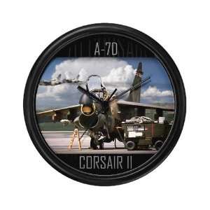   Corsair II Aircraft Military Wall Clock by CafePress: Home & Kitchen