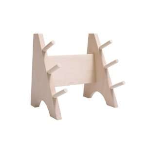  Wooden Knife Stand 3pc