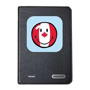  Smiley World Canadian Flag on  Kindle Cover Second 