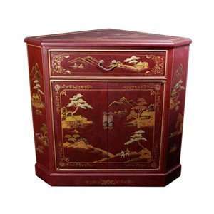  Oriental Furniture LCQ 91 RC Japanese Corner Decorative 