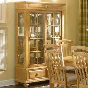    Broyhill 4933 560 Bryson Cabinet in Warm Pine Stain