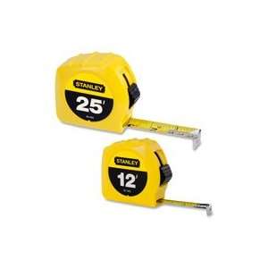   Stanley Tape Rule, 25 Long, Thumb Latch Lock, 1