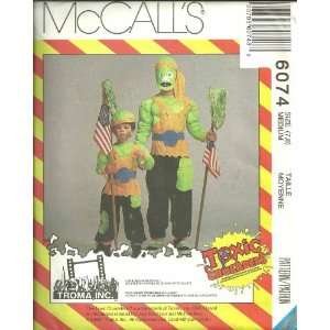 Childrens And Boys Toxie Costume Size: 7,8. McCalls Sewing Pattern 