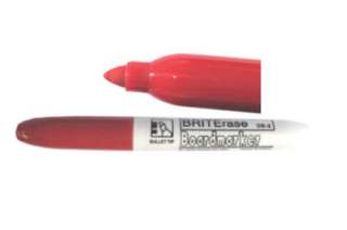 Pack Bullet Tip Dry Erase Markers In 4 Color Mix  