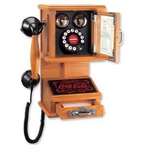 Nostalgic Coca Cola Wall Phone Electronics