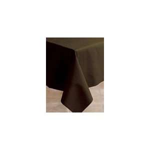   Brown Banquet Tablecovers Linen Like 50x108