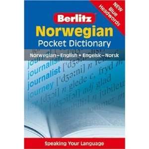  Berlitz 469591 Norwegian Pocket Dictionary Electronics