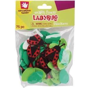  Foam Stickers 75/Pkg, Ladybug: Arts, Crafts & Sewing