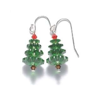  Shipwreck Beads Bead Kit Swarovski Christmas Tree Earrings 