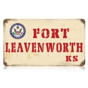  Fort Leavenworth Kansas Sign