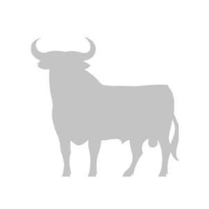  Silver Spanish Bull Sticker Arts, Crafts & Sewing
