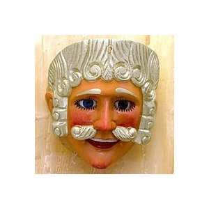  NOVICA Cedar wood mask, Spanish Man Home & Kitchen