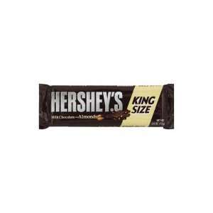  Hersheys Chocolate, Milk, with Almonds, 2.6 oz, (pack of 