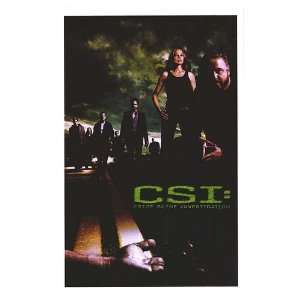  CSI Crime Scene Investigation Movie Poster, 11 x 17 