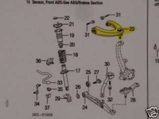 Lexus IS200 IS300 Front Adjustable Upper Camber Arms  