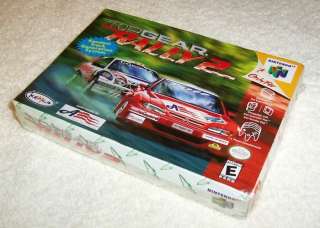 N64 Top Gear Rally 2   BRAND NEW IN BOX   FACTORY SEAL  