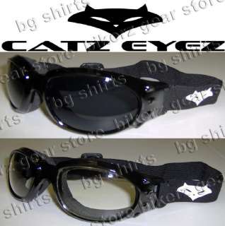CATZ 2 Motorcycle Skydive Goggles Glasses sunglasses  