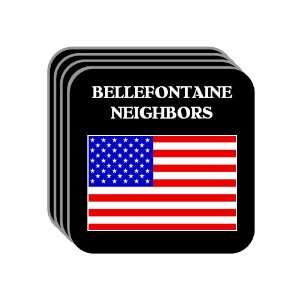  US Flag   Bellefontaine Neighbors, Missouri (MO) Set of 4 