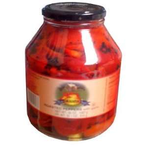 Roasted Peppers with Garlic (Gradina) Grocery & Gourmet Food