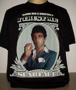 Scarface Tony Montana Al Pacino T Shirt Size S new!  