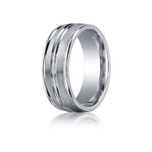   Center & Round Edge Design Ring Size 12: BenchMark Rings: Jewelry