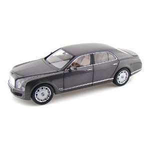  2010 Bentley Mulsanne 1/18 Metallic Grey Toys & Games