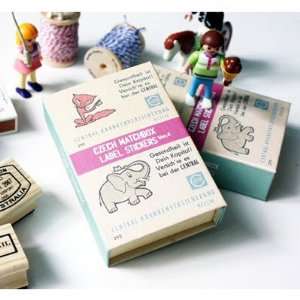    Czech Matchbox Label Stickers ver.04 Arts, Crafts & Sewing
