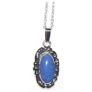  Denim Lapis Necklace ~ 18 Inch