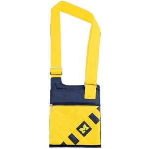  Michigan Wolverines Team Colors Game Day Purse