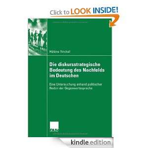 Die diskursstrategische Bedeutung des Nachfelds im Deutschen Eine 