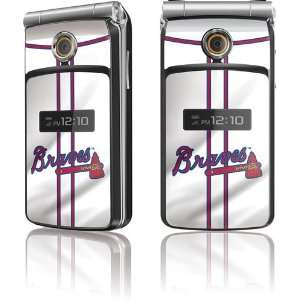  Atlanta Braves Home Jersey skin for Sony Ericsson TM506 