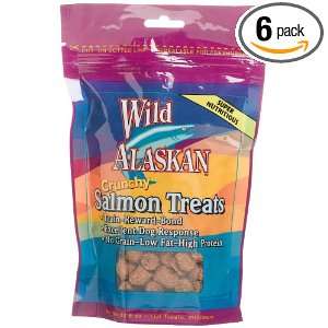   Alaska Dog Salmon Treats Crunchy Low Fat, 6 Ounce Units (Pack of 6