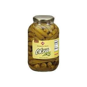 Members Mark Whole Pickled Okra   64oz  Grocery & Gourmet 