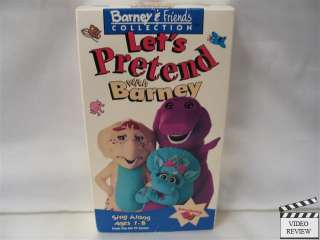 Barney: Lets Pretend with Barney (VHS 1994) 045986020000  