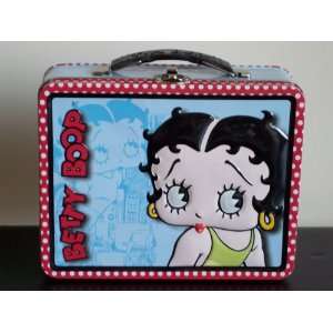  Betty Boop Lg. Tin Lunch Box (Blue): Everything Else