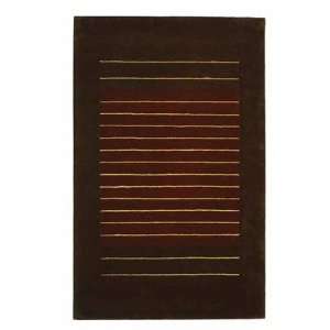  Soho SOH310A8 Rust / Brown Contemporary Rug Size: 36 x 5 