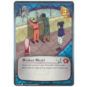 Naruto Coils of the Snake Broken Heart M 058 Foil Card:  