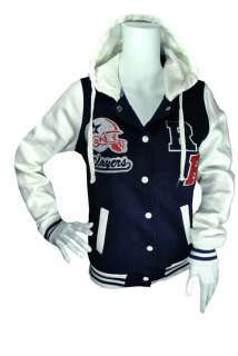  baseball varsity jacket womens size 8 12 sku hoodedplayers style 