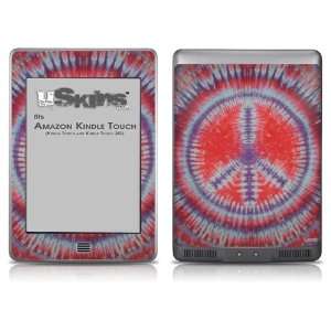   Kindle Touch Skin   Tie Dye Peace Sign 105 by uSkins: Everything Else