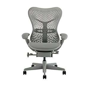   Mirra Chair Shadow Grey Latitude Back by Herman Miller